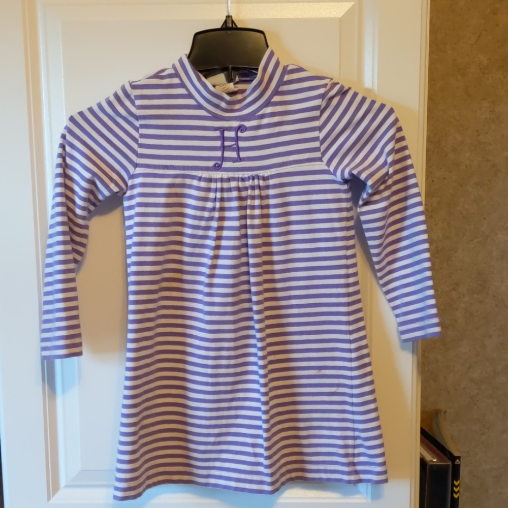 Chez Ami Long Sleeve Cotton Dress